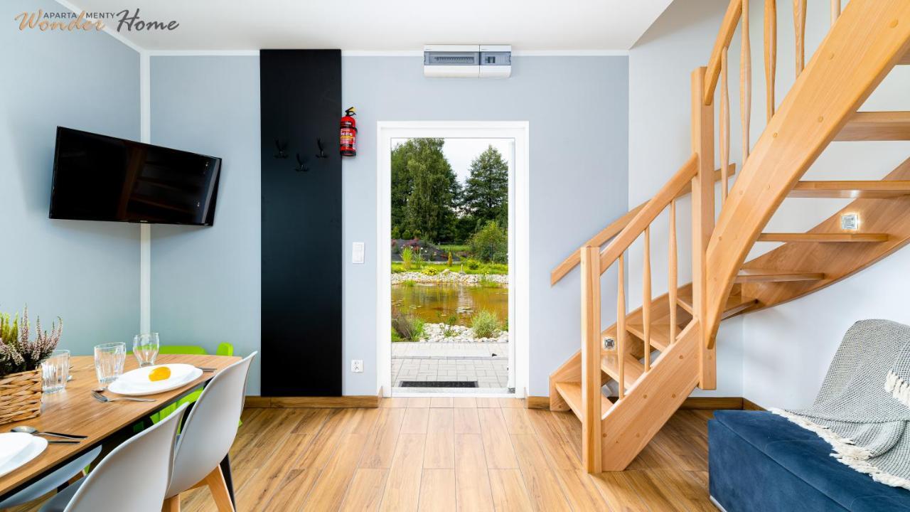 Wonder Home - Apartamenty Halo Karkonosze Z Ogrodem, Sezonowym Basenem, Placem Zabaw I Widokiem Na Sniezke - Zlokalizowane Blisko Karpacza Mysłakowice Dış mekan fotoğraf