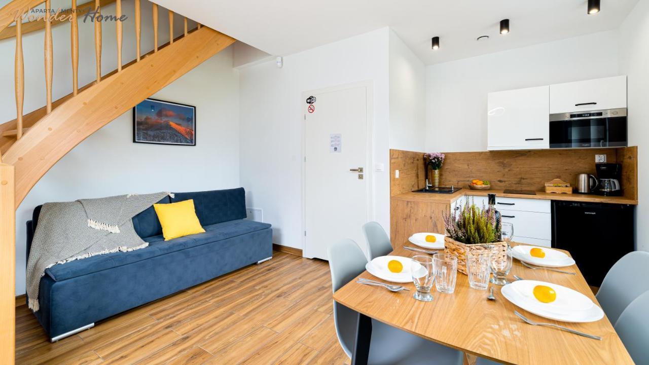 Wonder Home - Apartamenty Halo Karkonosze Z Ogrodem, Sezonowym Basenem, Placem Zabaw I Widokiem Na Sniezke - Zlokalizowane Blisko Karpacza Mysłakowice Dış mekan fotoğraf