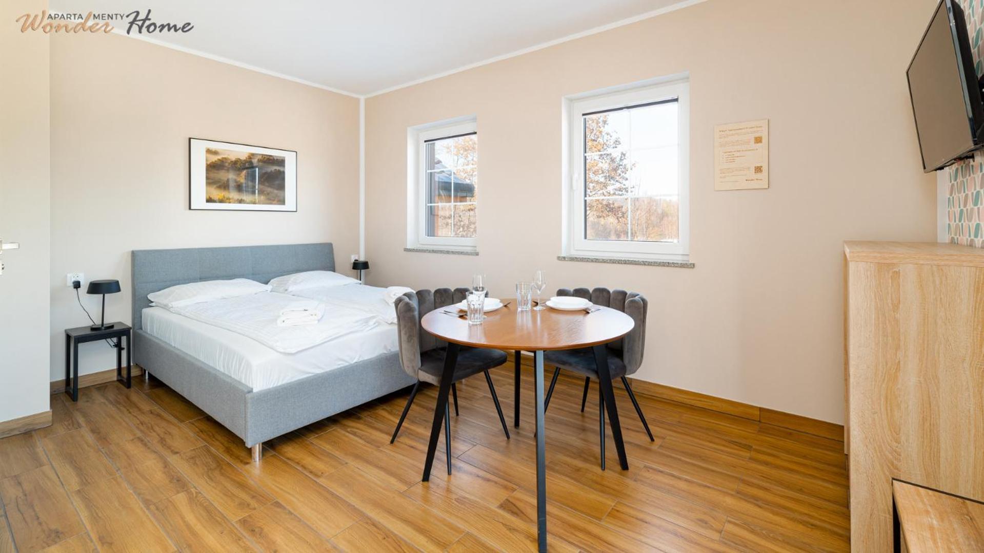 Wonder Home - Apartamenty Halo Karkonosze Z Ogrodem, Sezonowym Basenem, Placem Zabaw I Widokiem Na Sniezke - Zlokalizowane Blisko Karpacza Mysłakowice Dış mekan fotoğraf